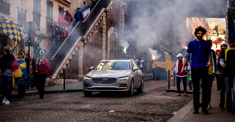 Volvo Cars’ new V90 campaign features footballing legend Zlatan Ibrahimović