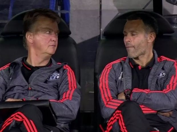 Το χαμένο πέναλτι του Τσιτσαρίτο και το βλέμμα του Φαν Χάαλ στον Γκιγκς!