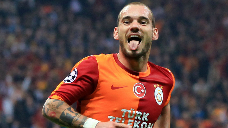 Galatasaray-v-FC-Copenhagen-Wesley-Sneijder_3023589