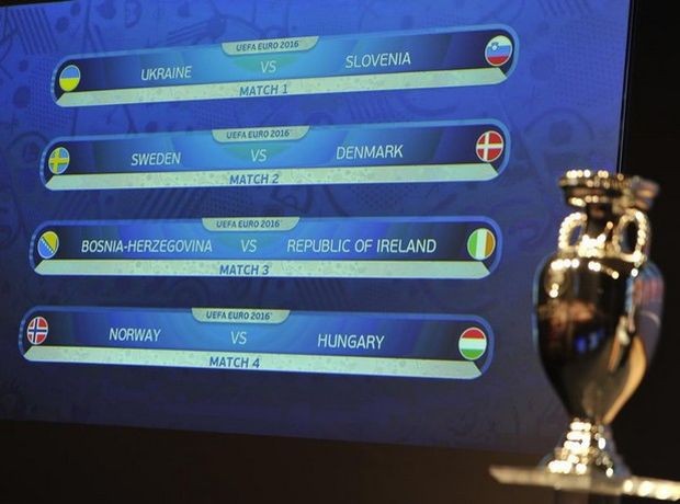 Τα ζευγάρια στα πλέι οφ του Euro 2016