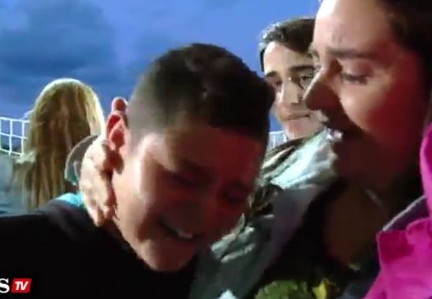 Ξέσπασε σε λυγμούς για τον αγαπημένο του Κασίγιας