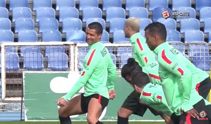 Ο Κριστιάνο… το έριξε στον χορό