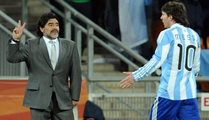 Δεν έχουν μιλήσει από το 2010 Μέσι – Μαραντόνα