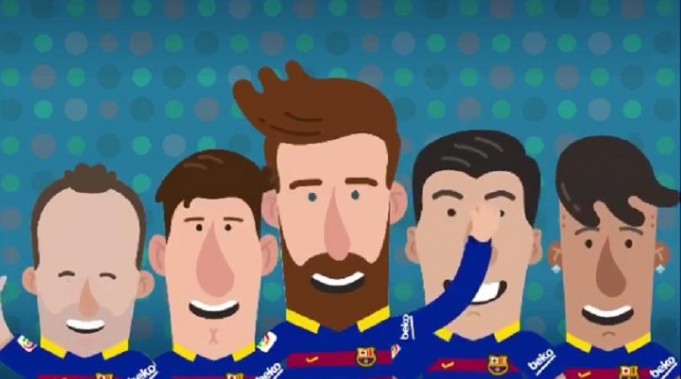 Τα φοβερά animation της Μπαρτσελόνα