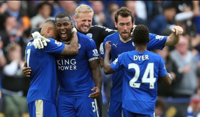 Οι πανηγυρισμοί της Λέστερ για τη νίκη επί της Σαουθάμπτον