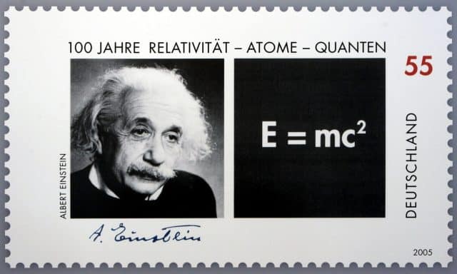 Einstein post stamp