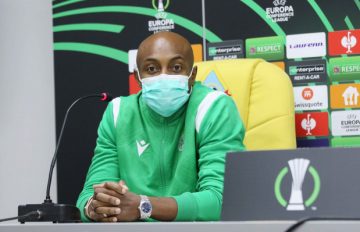 Omonoia-Kairat-Press Conference-Berg-Bachirou (3)