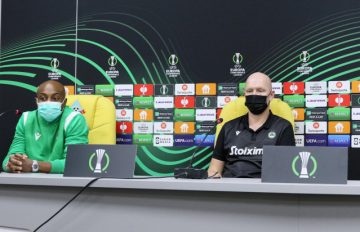 Omonoia-Kairat-Press Conference-Berg-Bachirou (4)