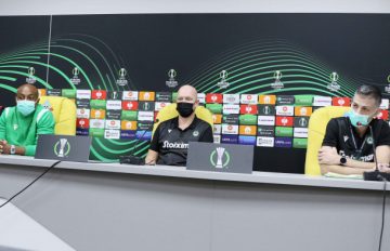 Omonoia-Kairat-Press Conference-Berg-Bachirou (5)