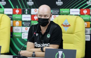 Omonoia-Kairat-Press Conference-Berg-Bachirou (8)