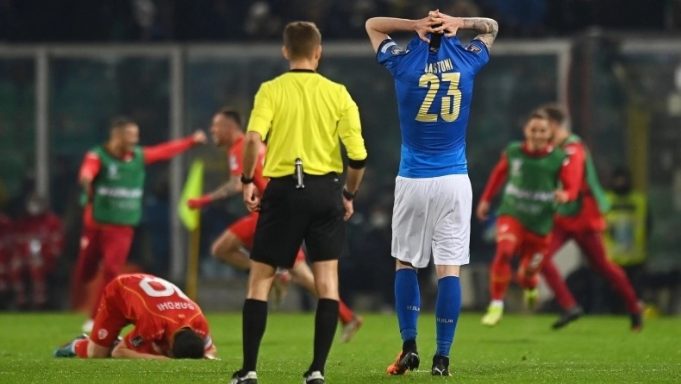 “Βόμβα” στο Μουντιάλ η Β.Μακεδονία πέταξε έξω την Ιταλία