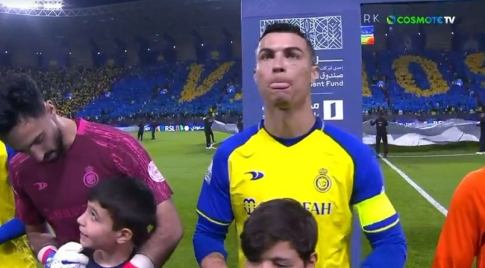 Φαντασμαγορική ατμόσφαιρα στην πρεμιέρα του CR7 στην Αλ Νασρ (Βίντεο)