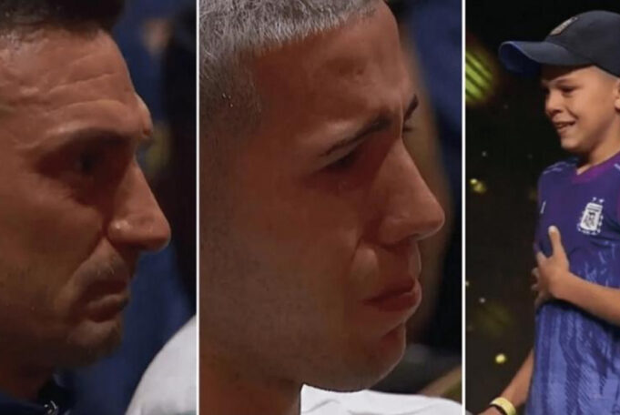 Ο πιτσιρικάς που συγκίνησε την εθνική Αργεντινής-Έκλαψαν Σκαλόνι και Έντσο Φερνάντες