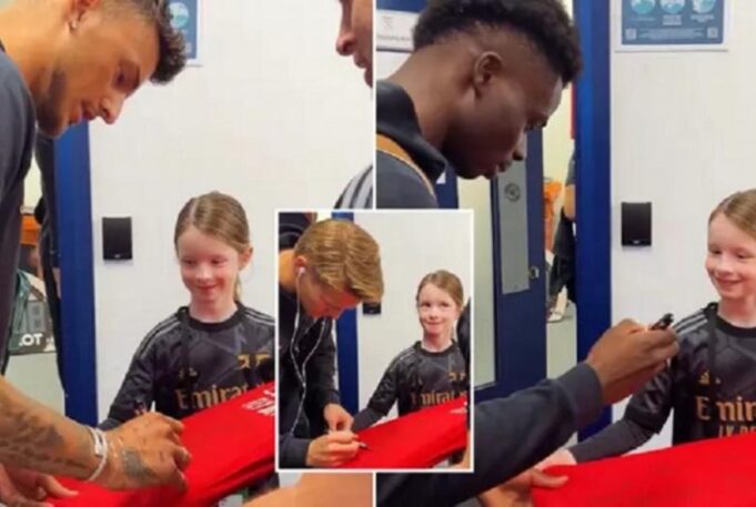Κράξιμο στους παίκτες της Άρσεναλ για τη συμπεριφορά σε κοριτσάκι