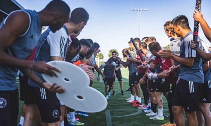 Το… φατούρο του Μέσι για την 8η «Χρυσή Μπάλα» στην προπόνηση της Ίντερ Μαϊάμι