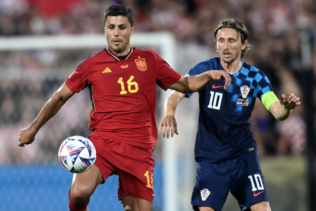 DB Rotterdam (Olanda) 18/06/2023 - finale Nations League / Croazia-Spagna / foto Daniele Buffa/Image nella foto: Luka Mo