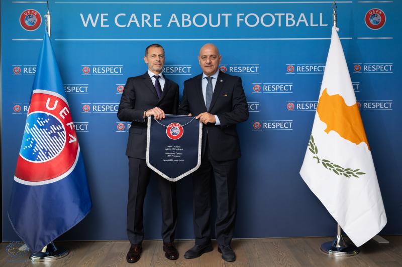 UEFA και ΚΟΠ επιβεβαίωσαν την στενή συνεργασία τους UEFA και ΚΟΠ επιβεβαίωσαν την στενή συνεργασία τους