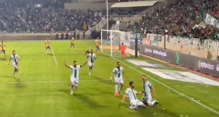 Το γκολ του Νικόλα και ο χαμός που ακολούθησε με φυσικό ήχο [Βίντεο από την Ανατολική]