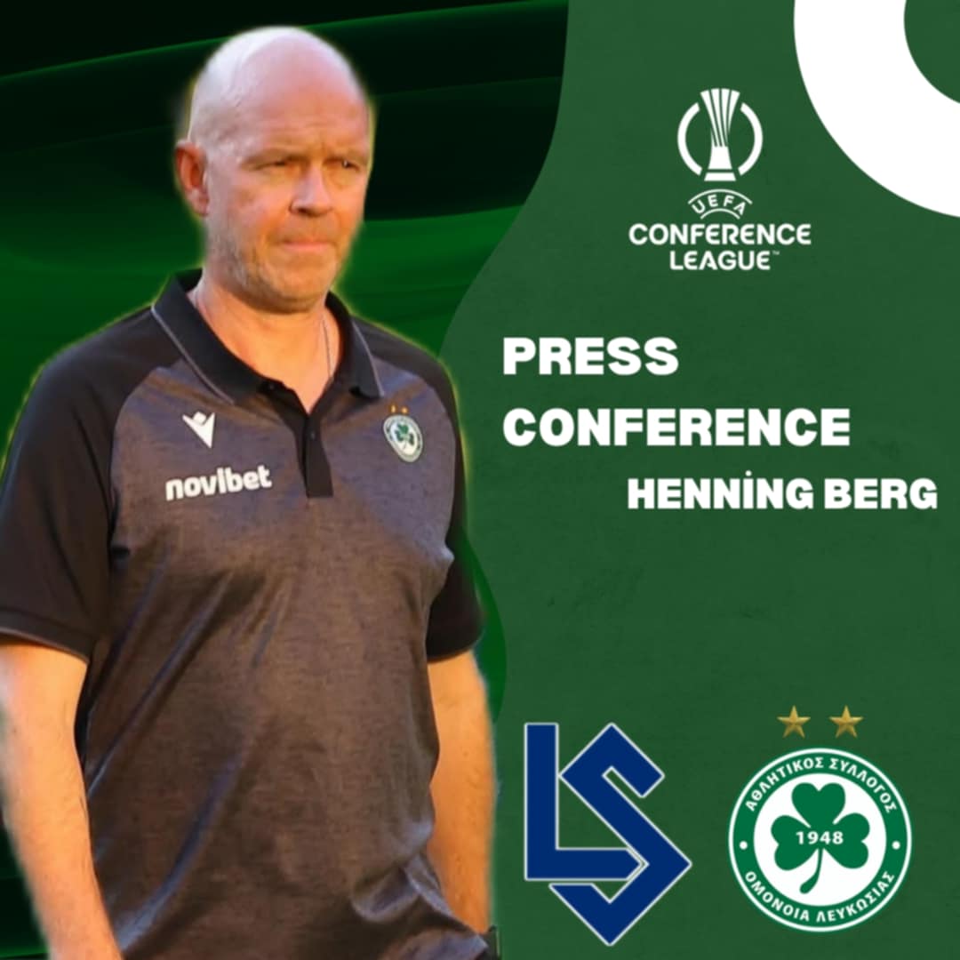 Ο Μπεργκ ενόψει του αγώνα με την Λωζάνη