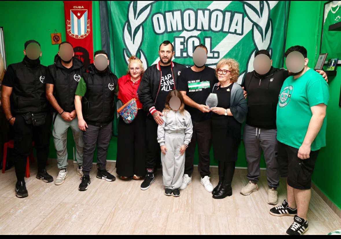 Fan Club Lakatamias και ΑΣΟΛ φιλοξένησαν και τίμησαν την Μάγδα Φύσσα