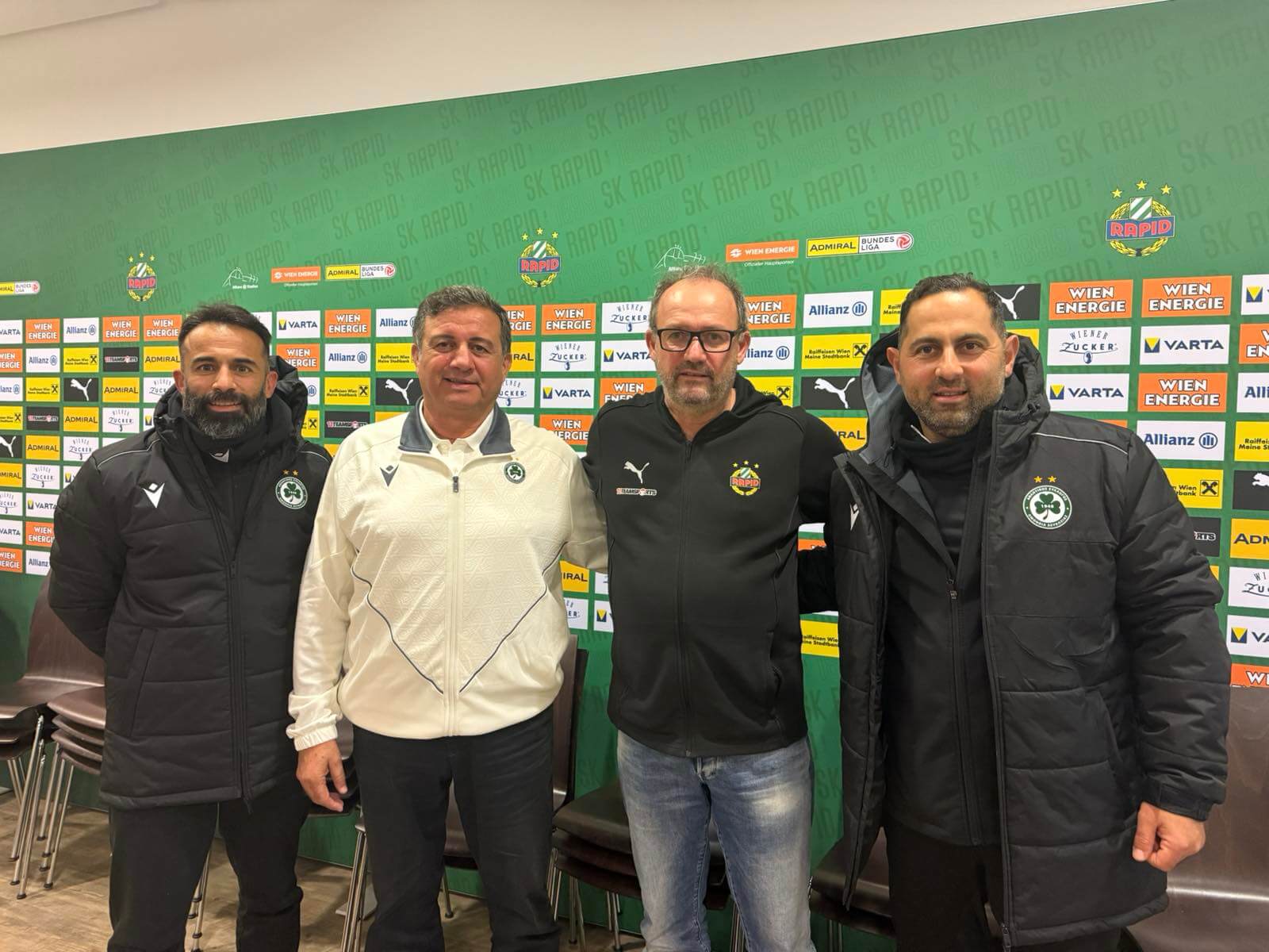 Σημαντική συνάντηση στο περιθώριο του ματς με την Ραπίντ