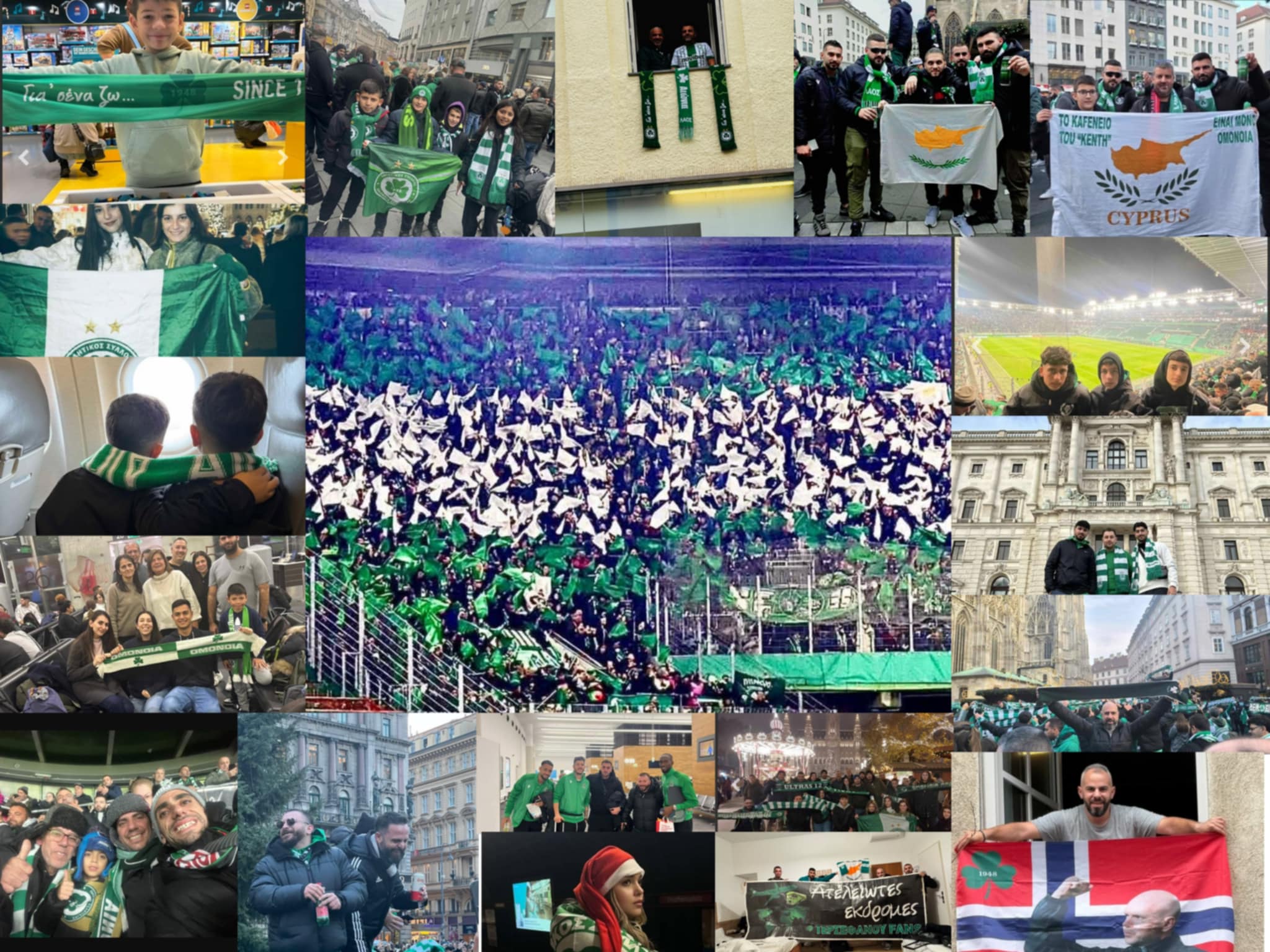 Το φωτορεπορτάζ (της χρονιάς) από την πράσινη κατάληψη της Βιέννης!