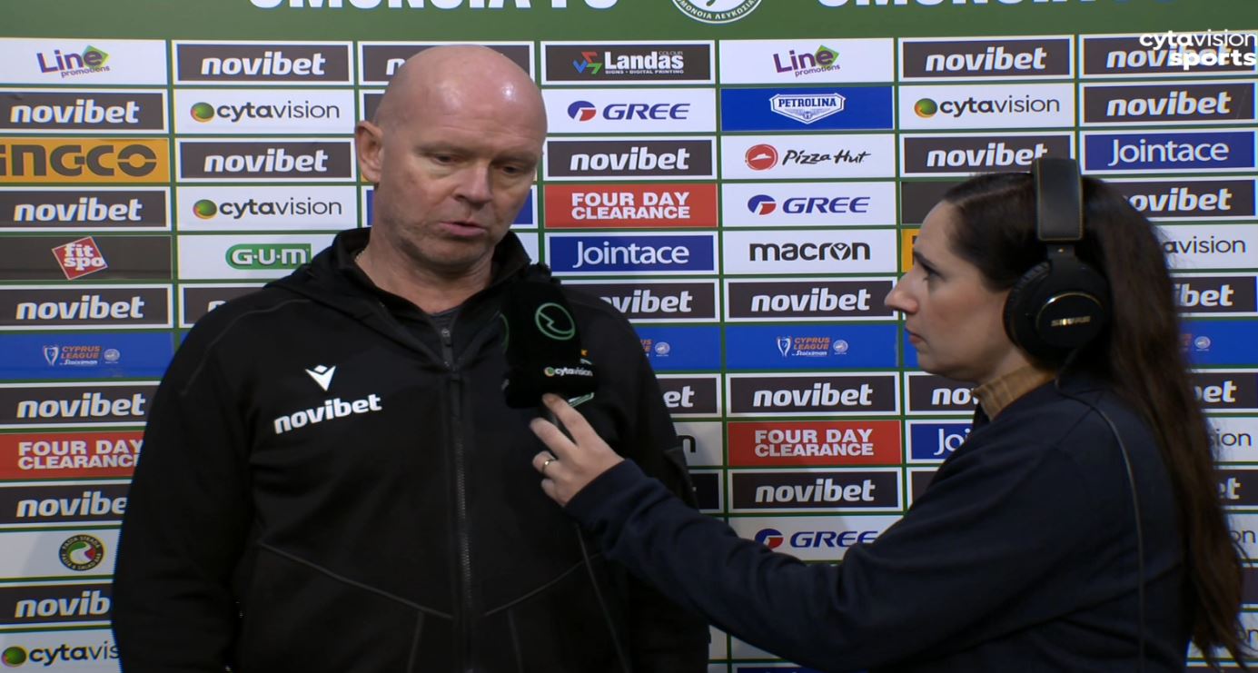 Η πρώτη αντίδραση του Μπεργκ μετά τη νίκη επί της Ομόνοιας Αραδίππου