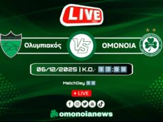 Live: Ολυμπιακός – ΟΜΟΝΟΙΑ