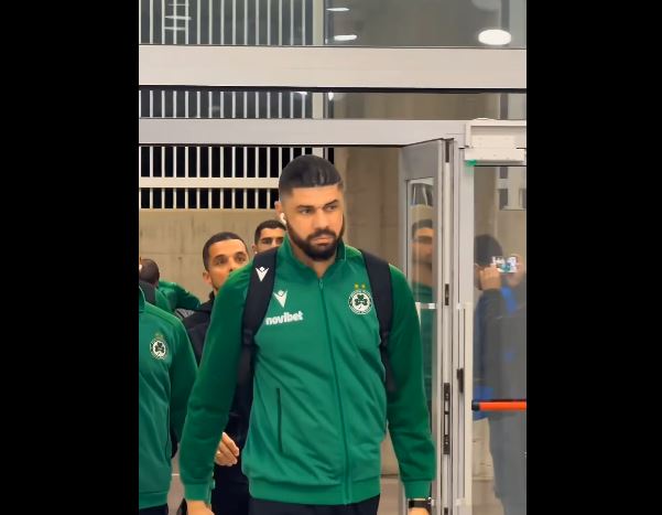 Η άφιξη της ομάδας μας στο ΑΕΚ Αρένα