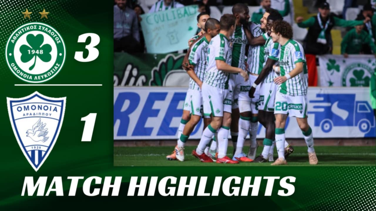 Τα στιγμιότυπα της νίκης επί της Ομόνοιας Αραδίππου